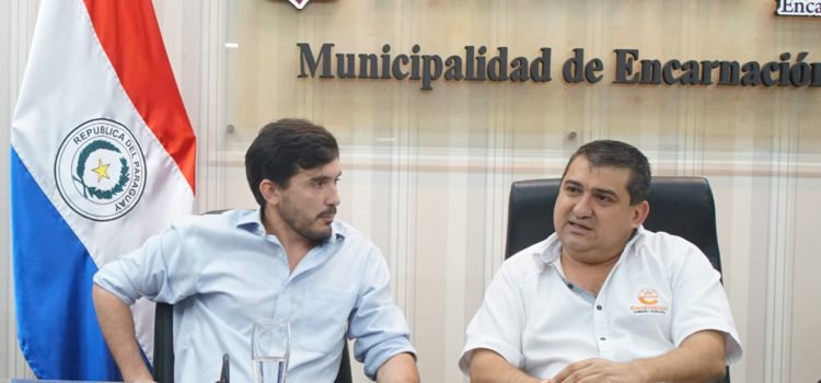 Reunión con el Intendente de Encarnación: “tenemos que trabajar en conjunto para unir aún más nuestras ciudades”